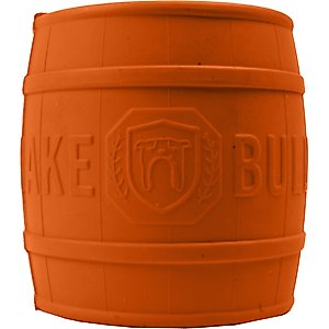 BULLYMAKE Keg Dog Toy, Orange