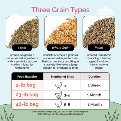 Show full view: Mile Four Organic 18% Protein Mash Grower Chicken & Duck Feed, 23-lb bag slide 7 of 10