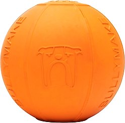 BULLYMAKE Beach Ball Dog Toy, Orange