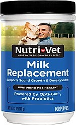 Nutri-Vet Powder Milk Supplement for Dogs, 12-oz