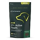VetriScience Canine Plus 27+ Active Health Veggie Flavored Chews Daily Multivitamin Supplement for Dogs, 30 count