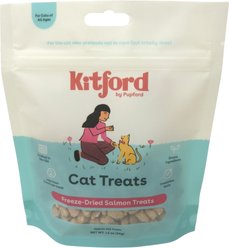 Kitford by Pupford Salmon Freeze-Dried Cat Treats, 1.2-oz bag
