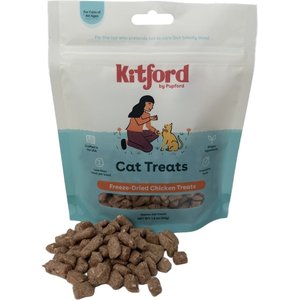 Kitford by Pupford Chicken Freeze-Dried Cat Treats, 1.5-oz bag