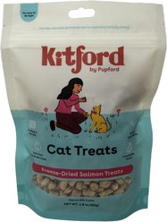 Kitford by Pupford Salmon Freeze-Dried Cat Treats, 2.8-oz bag