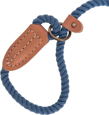 Show full view: Wrangler Rope Slip Dog Leash, Blue, 4-ft long, 1/2-in wide slide 5 of 9