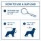 Show in main carousel: Wrangler Rope Slip Dog Leash, Blue, 4-ft long, 1/2-in wide slide 8 of 9