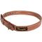 Show in main carousel: Wrangler Faux Leather with Stitching Dog Collar, Light Brown, Large: 18 to 24-in neck, 1-in wide slide 2 of 9