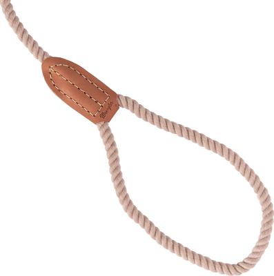 Show full view: Wrangler Rope Slip Dog Leash, Ivory, 6-ft long, 5/8-in wide slide 6 of 9