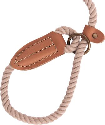 Show full view: Wrangler Rope Slip Dog Leash, Ivory, 6-ft long, 5/8-in wide slide 5 of 9