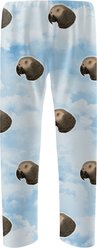 ISlide Personalized Sky Pattern Pet Pajama Bottoms, Carolina, Medium