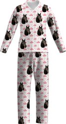 ISlide Personalized Cowgirl Pet Pajamas, Great White, X-Large