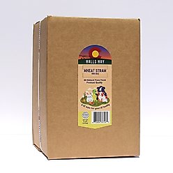 Hall's Hay Wheat Straw Mini-Bale Small Pet Bedding, 4-lb box slide 2 of 7