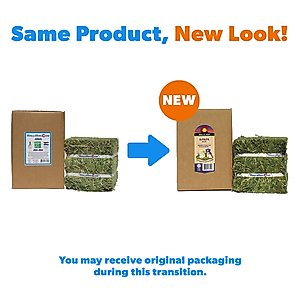 Hall's Hay Alfalfa Mini-Bale Small Pet Food, 6-lb box