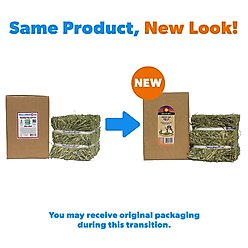 Hall's Hay Timothy Hay 2nd Cut Mini-Bale Small Pet Food, 5-lb box slide 2 of 9