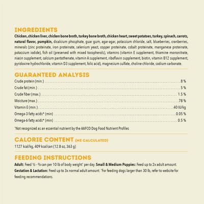 Show full view: ACANA Premium Pate Poultry in Bone Broth Grain-Free Wet Dog Food, 12.8-oz, case of 12 slide 7 of 12