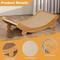 Show in main carousel: NonoPets Durable Sisal 12.5-in Polyester Cat Scratcher & Lounger, Beige slide 4 of 7