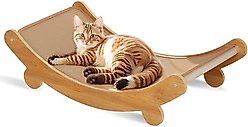 NonoPets Durable Sisal 12.5-in Polyester Cat Scratcher & Lounger, Beige