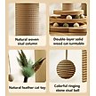 Show in main carousel: NonoPets Flower Sisal 18-in Polyester Cat Scratching Post with Teaser Toys, Beige slide 4 of 6