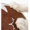 Show in main carousel: NonoPets Mushroom 20-in Polyester Cat Scratching Post with Sisal Rope, Brown slide 5 of 6