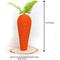 Show in main carousel: NonoPets Indoor Cute Carrot Nature Sisal Polyester Kitten & Cat Scratching Post, Orange, 17-in slide 3 of 5