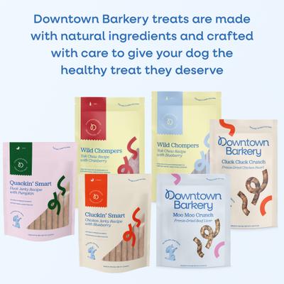 Show full view: Downtown Barkery Chicken & Bone Broth High-Protein Jerky Dog Treats, 1-lb bag slide 7 of 7