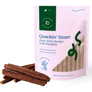 Downtown Barkery Duck High-Protein Jerky Stick Dog Treats, 8-oz bag