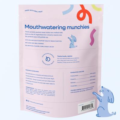 Show full view: Downtown Barkery Duck High-Protein Jerky Stick Dog Treats, 8-oz bag slide 5 of 7