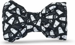Slobber Threads Halloween Ghost Dog Bowtie