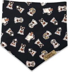 Slobber Threads Halloween Ghost Dogs Dog Bandana, XX-Large slide 2 of 4