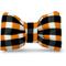 Show in main carousel: Slobber Threads Halloween Gingham Dog Bowtie slide 1 of 2