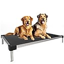 FXW Titanest Cooling Chew-Proof Elevated Dog Bed, Grey, X-Large: 56-inch