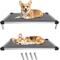 Show in main carousel: FXW TitanNest Padded Chew-Proof Elevated Dog Bed, Grey, Medium: 42-in slide 1 of 10