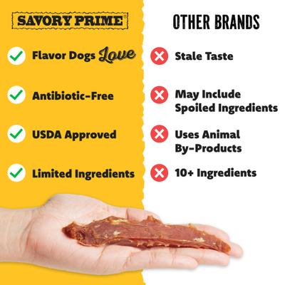 Show full view: Savory Prime Chicken Jerky Dog Treats, 2-lb bag slide 4 of 9