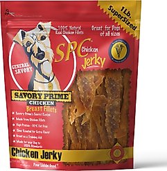 Savory Prime Chicken Jerky Dog Treats, 1-lb bag
