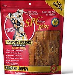 Savory Prime Chicken Jerky Dog Treats, 2-lb bag