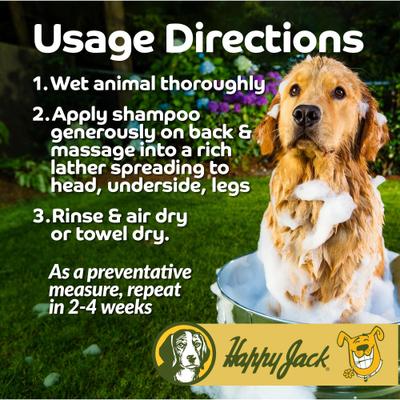 Show full view: Happy Jack Xylecide Itch Relief Dog Shampoo, 12-fl oz bottle slide 7 of 11