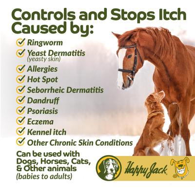 Show full view: Happy Jack Xylecide Itch Relief Dog Shampoo, 12-fl oz bottle slide 6 of 11