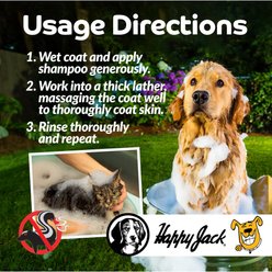 Happy Jack Mephidide Anti Skunk Dog & Cat Shampoo, 16-fl oz bottle slide 2 of 9