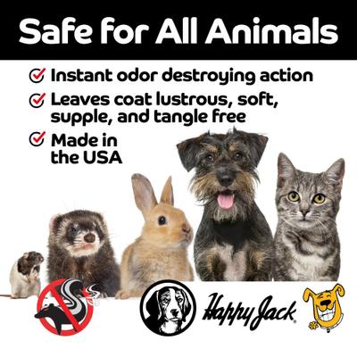 Show full view: Happy Jack Mephidide Anti Skunk Dog & Cat Shampoo, 16-fl oz bottle slide 6 of 11