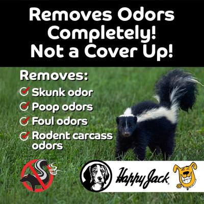 Show full view: Happy Jack Mephidide Anti Skunk Dog & Cat Shampoo, 16-fl oz bottle slide 4 of 11