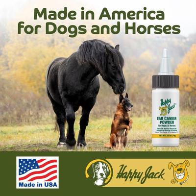 Show full view: Happy Jack Dog & Horse Ear Canker Powder, 0.5-oz bottle slide 6 of 11