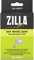 Zilla Day White Reptile Basking Bulb, 100-watt