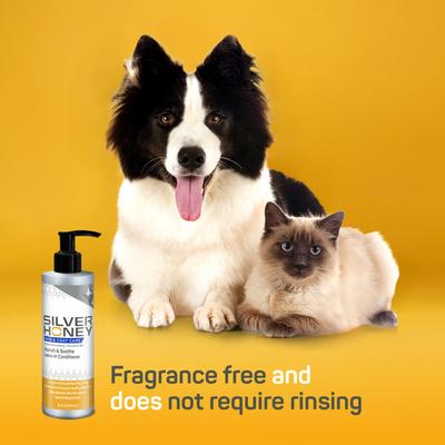 Show full view: Silver Honey Skin & Coat Care Nourish & Soothe Leave-In Dog & Cat Conditioner, 16-fl oz bottle slide 5 of 8