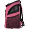 Show in main carousel: Travel Cat Fat Cat Airline Approved Bubble Backpack Cat Carrier, Deep Rose Pink slide 4 of 11