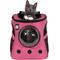 Show in main carousel: Travel Cat Fat Cat Airline Approved Bubble Backpack Cat Carrier, Deep Rose Pink slide 1 of 11