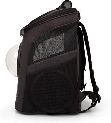 Show full view: Travel Cat Fat Cat Airline Approved Bubble Backpack Cat Carrier, Charcoal slide 4 of 10