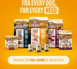 Natural Farm Adult Grain-Free 95% Animal Ingredients Chicken Recipe Canned Wet Dog Food, 12-oz can, case of 12 slide 2 of 8