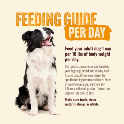 Show full view: Natural Farm Adult Grain-Free 95% Animal Ingredients Chicken Recipe Canned Wet Dog Food, 12-oz can, case of 12 slide 5 of 10