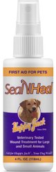 Happy Jack Seal 'N Heal Liquid Bandage Spray for Dogs & Cats, 4-fl oz bottle
