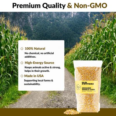 Show full view: Old Potters Co. Wildlife Premium Cracked Corn Wild Bird Food, 15-lb bag slide 8 of 8